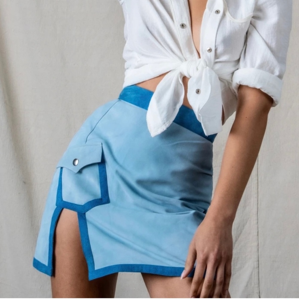 Understated Leather Skirt